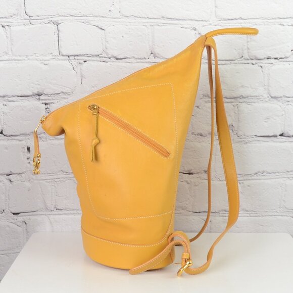 LOEWE Anton Anagram Slouchy Calfskin Backpack - Picture 3 of 15